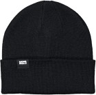 Mons Royale McCloud Beanie merinovillapipo, unisex, musta
