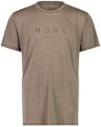Mons Royale Zephyr Merino Cool T-Shirt paita, vaaleanruskea