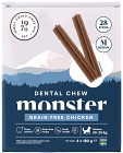 Monster Dog Dental Chew GF hammashoitoherkku kana, M, 28 kpl