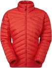 Mountain Equipment Earthrise Jacket naisten untuvatakki, punainen