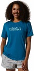 Mountain Hardwear Logo Graphic naisten t-paita, sininen