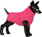 PAIKKA Knit Sweater koirien villapaita, 20-30 cm, Pink