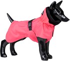 PAIKKA Visibility Raincoat Lite sadetakki, 20-30 cm, Hot Pink