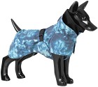 PAIKKA Visibility Raincoat koiran sadetakki, 35 - 50 cm, sininen