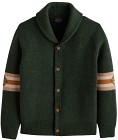 Pendleton Nehalem Lambswool Cardigan Nehalem neuletakki, Forest Green