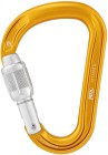 Petzl Attache Screw Lock Carabiner karabiini, Yellow