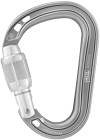 Petzl Rocha Screw-Lock Carabiner karabiini, Grey Light gray