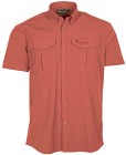Pinewood Everyday Travel Short Sleeve Shirt paita, punaoranssi