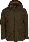 Pinewood Småland Forest Padded Jacket topattu takki, tummanvihreä