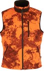 Pinewood Småland Reversible Vest metsästysliivi, oranssi/vihreä