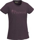 Pinewood Outdoor Life -naisten t-paita, violetti