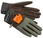 Pinewood Quick Reloader Gloves toiminnalliset metsästyshanskat, maastonvihreä/tummanruskea
