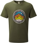 Rab Stance 3 Peaks t-paita, armeijanvihreä