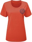 Rab Stance 3 Peaks naisten t-paita, oranssinpunainen
