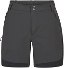 Rab Torque Mountain Shorts 6" naisten shortsit, tummanharmaa/musta