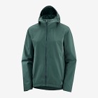 Salomon Comet WP -naisten kuoritakki, vihreä