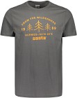 Sasta Wilderness T-shirt t-paita, tummanharmaa
