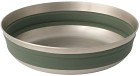 Sea To Summit Detour Stainless Steel Collapsible Bowl L Green