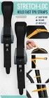 Sea To Summit Strap Stretchloc hihna 20-20 x 500 mm, 2 kpl, musta