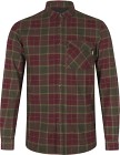 Seeland Glen Flannel Shirt paita, Red Forest Check