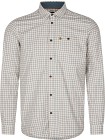 Seeland Oxford Shooting Shirt paita, Grape Leaf/Terracotta Check