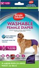 Simple Solution Washable Female Diaper nartun suoja, Extra Large