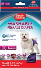 Simple Solution Washable Female Diaper nartun suoja, Small