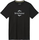 Smartwool MS150 Smartwool Logo Tee t-paita, musta