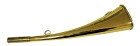 Grey Oak-metsästystorvi, 31 cm, messinki