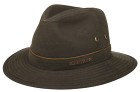 Stetson Traveller Waxed Cotton hattu, ruskea