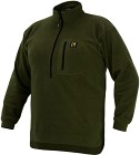 Swazi Bush Shirt fleecepusero, tummanvihreä