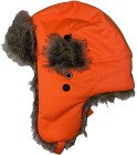 Swedteam Ridge Junior Pilot Hat lasten talvilakki, Orange Neon