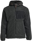 Tenson Himalaya Teddy Fleece Hood fleecetakki, Pirate Black