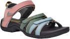Teva Tirra naisten sandaalit, Light Earth Multi