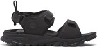 Timberland Lincoln Peak 2 Strap Sandal naisten sandaalit, Blk Leather