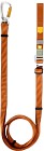 Woolly Wolf Roam Adjustable Leash Terracotta Ripple