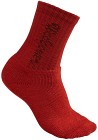 Woolpower Kids Socks Classic Logo 400 lasten sukat, Autumn Red