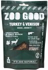 ZOO GOOD Jerky Turkey & Venison 80 g